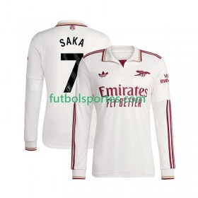 Camiseta Arsenal Bukayo Saka 7 Tercera Equipación 2025/2026 Manga Larga